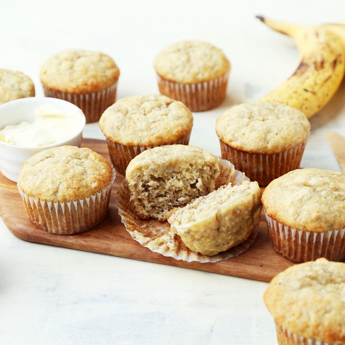 Best Ever Banana Muffins