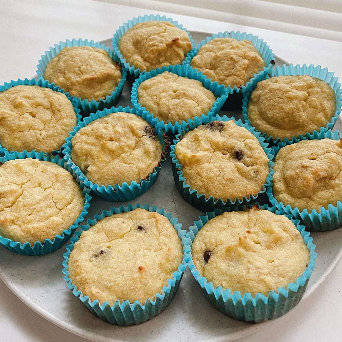Almond Flour Banana Muffins