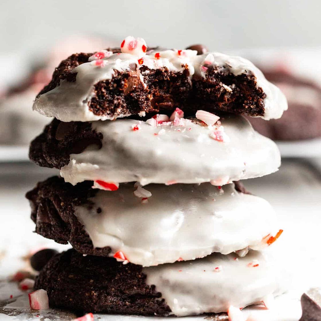 Peppermint Mocha Cookies {Grain Free, Paleo}