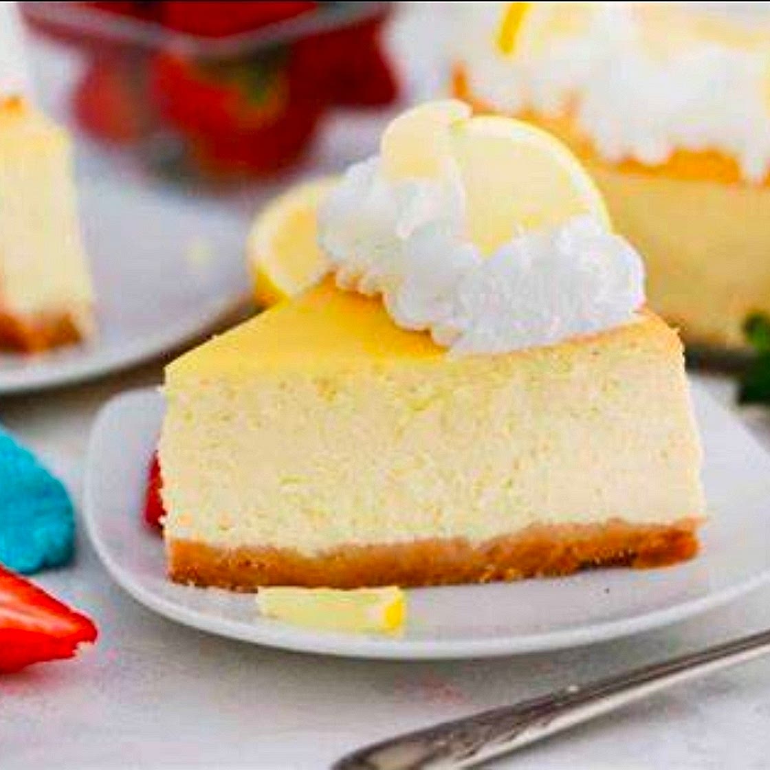 Lemon Ricotta Cheesecake