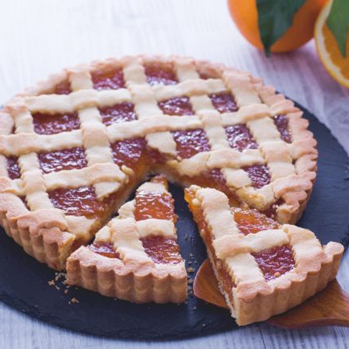 Crostata all'arancia