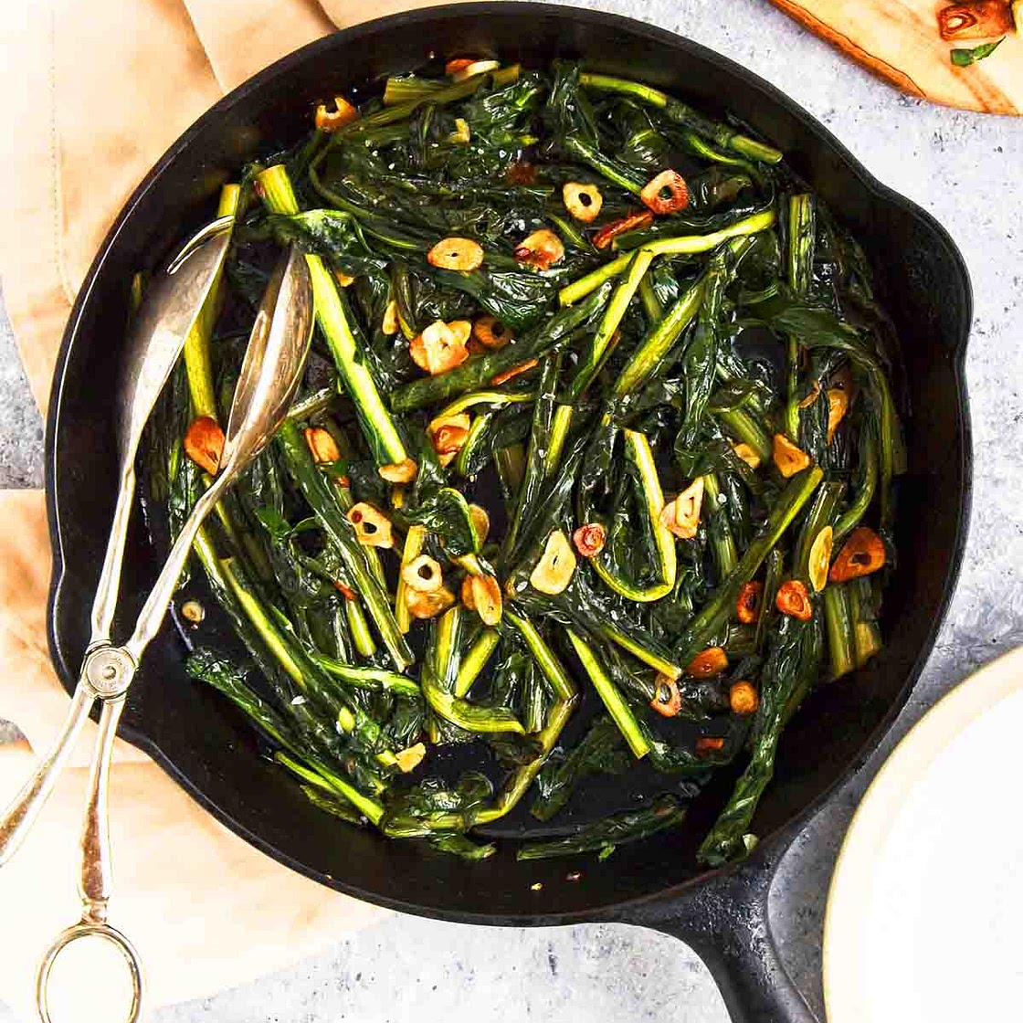 Sautéed Dandelion Leaves Recipe