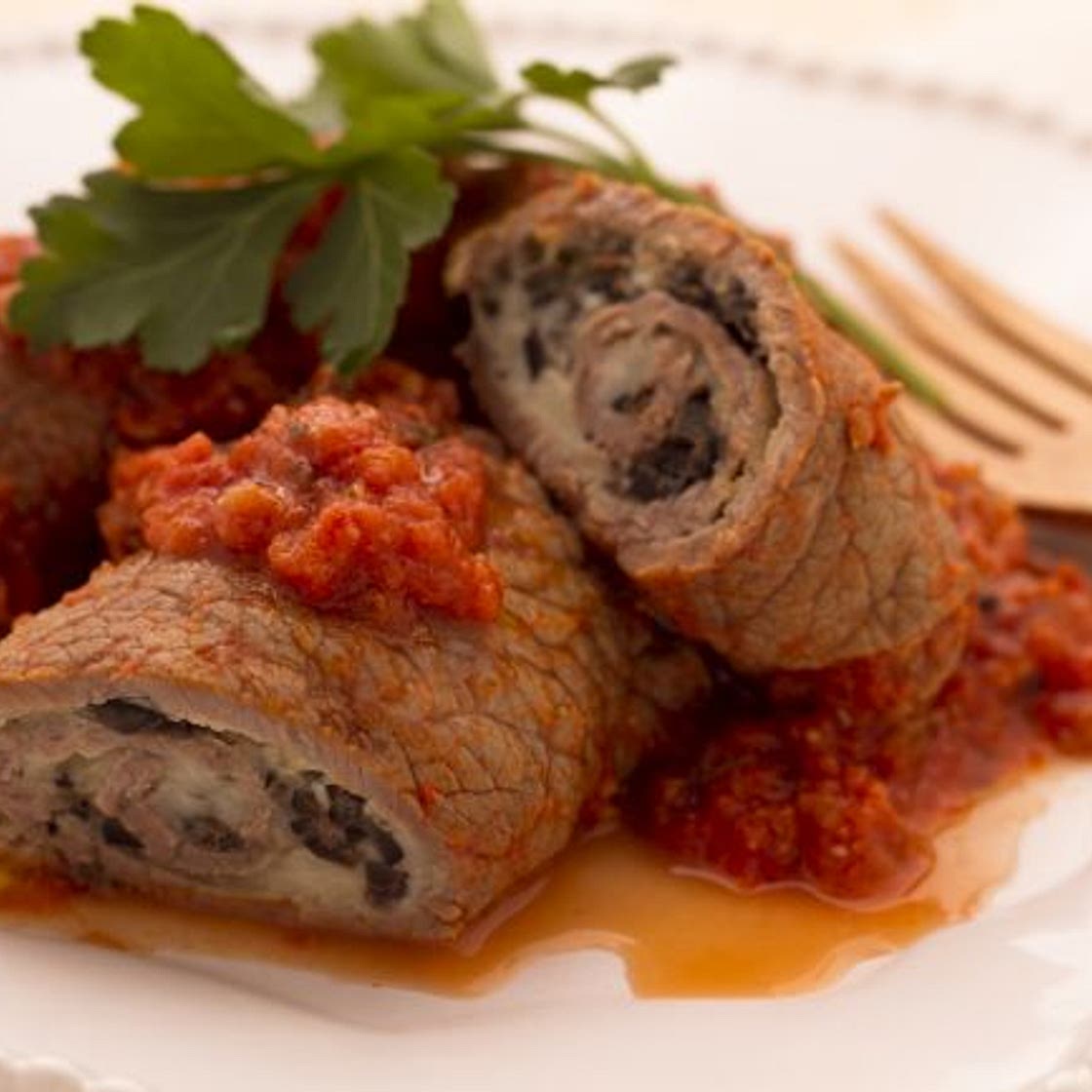 Involtini alla pizzaiola
