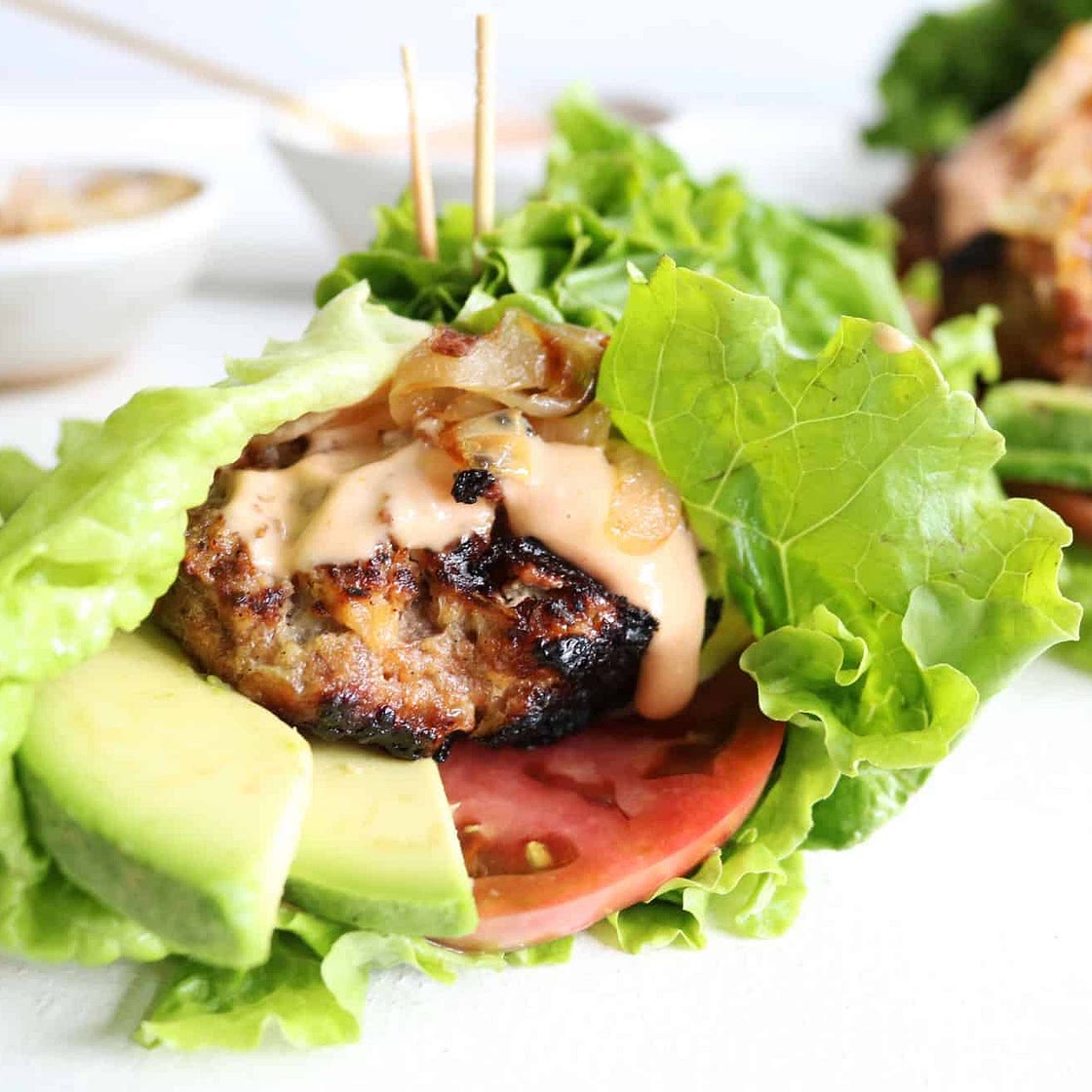 Animal Style Hamburgers