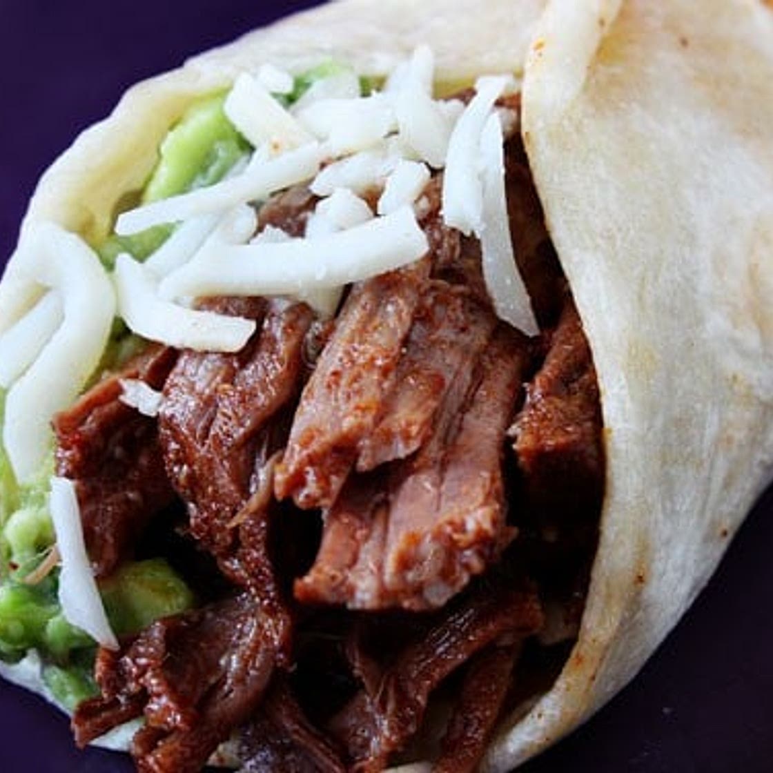 Slow Cooker Shredded Beef Tacos