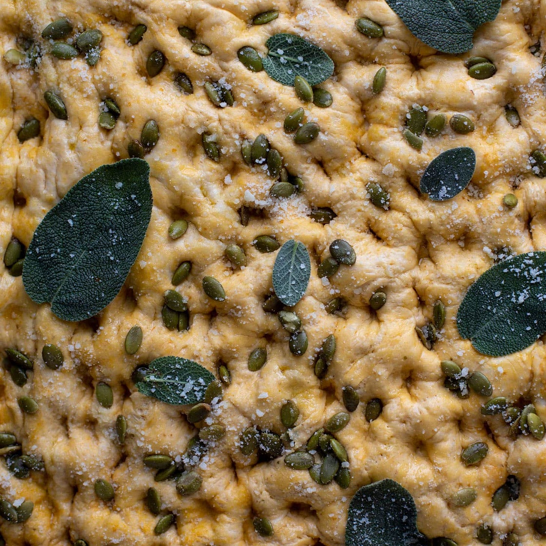 Pumpkin Focaccia