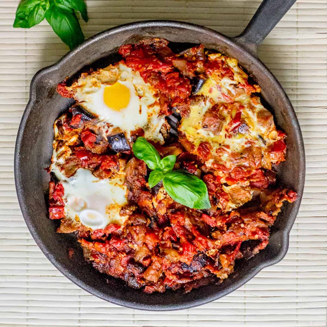 The best eggplant shakshuka