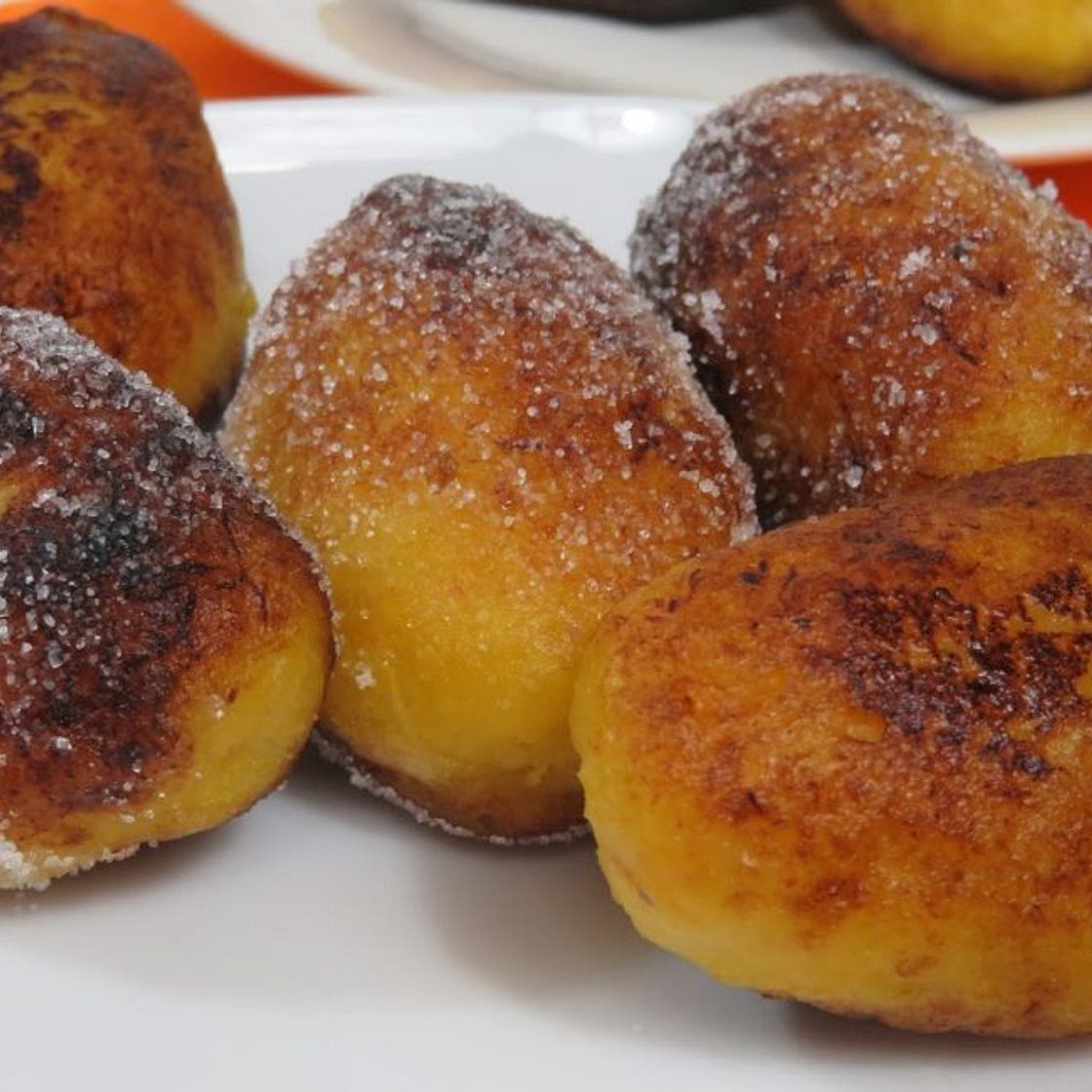 Salvadorean Plantain Empanadas with Milk Filling
