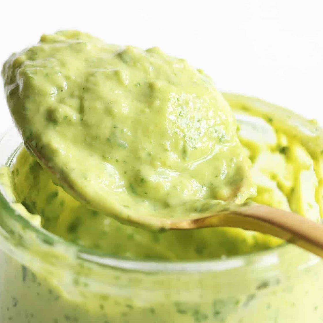 Avocado Cilantro Lime Green Sauce