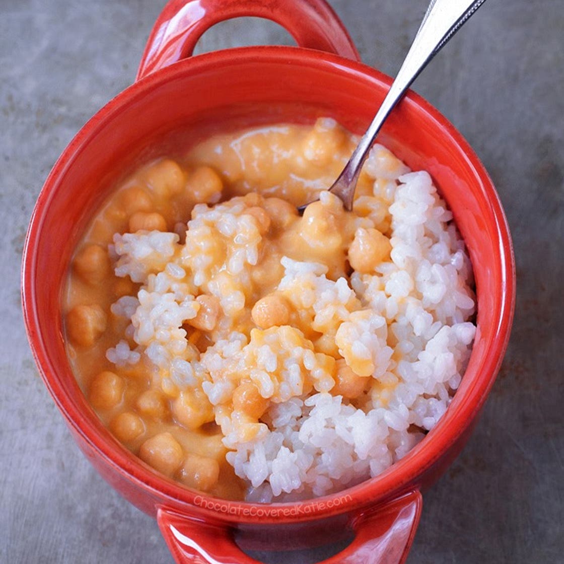 Cheesy Chickpeas–Ready In 15 Minutes!