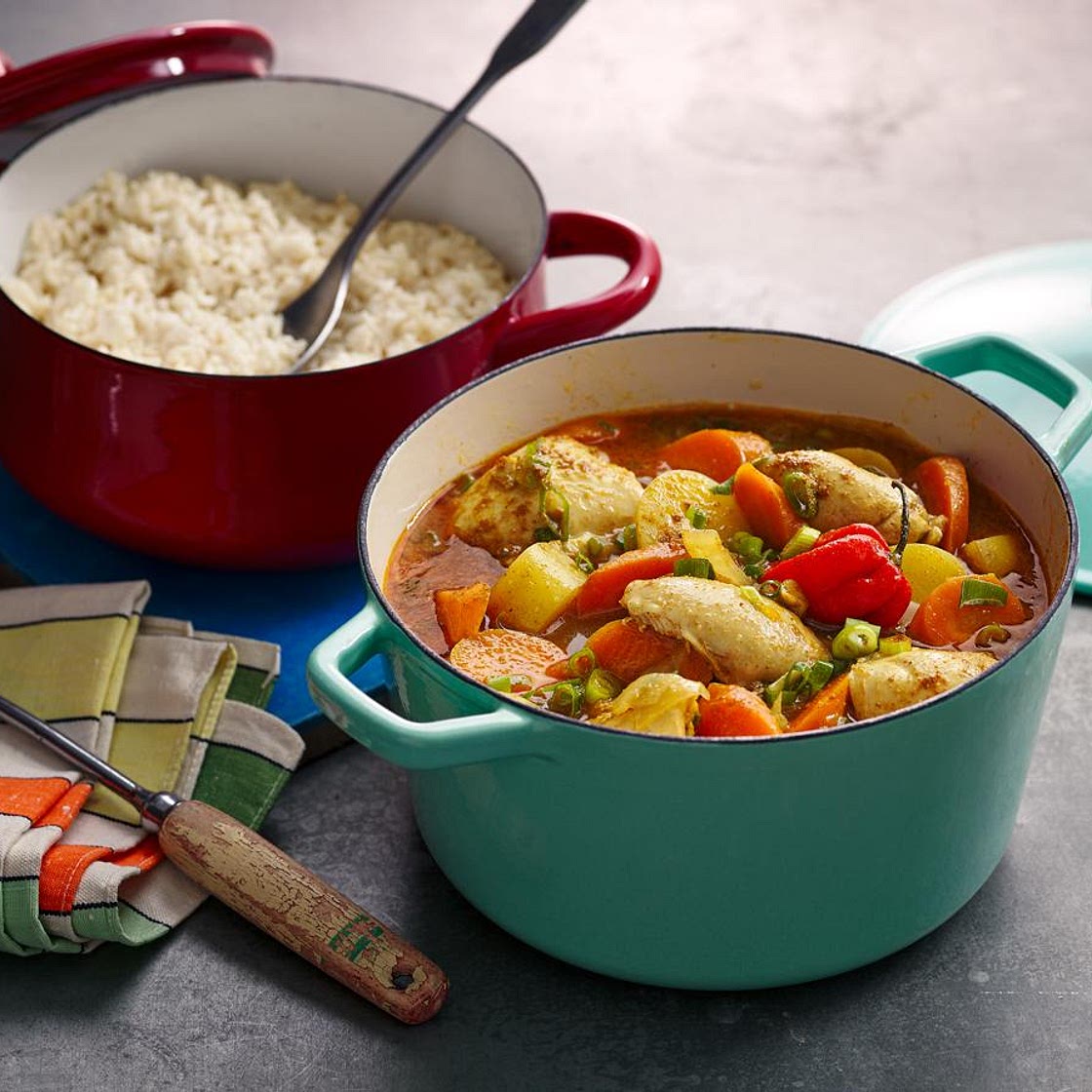 Jamaican chicken curry