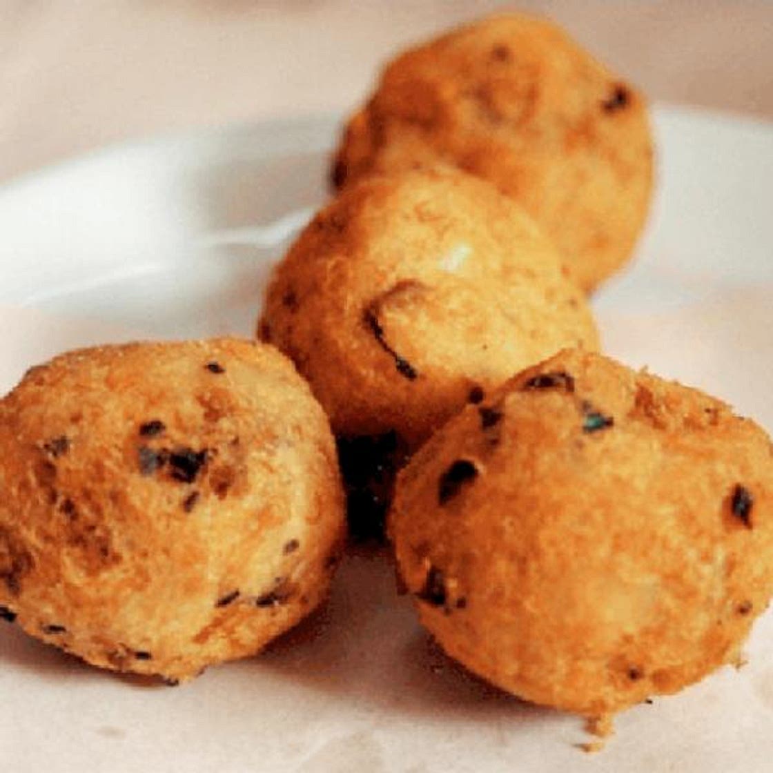 Receita de Bolinho de bacalhau com batata