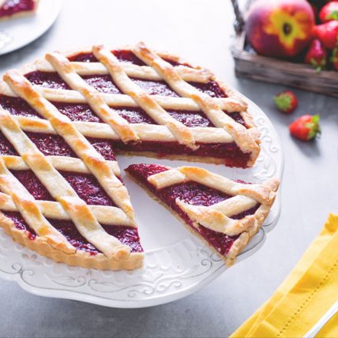 Crostata di frutta estiva