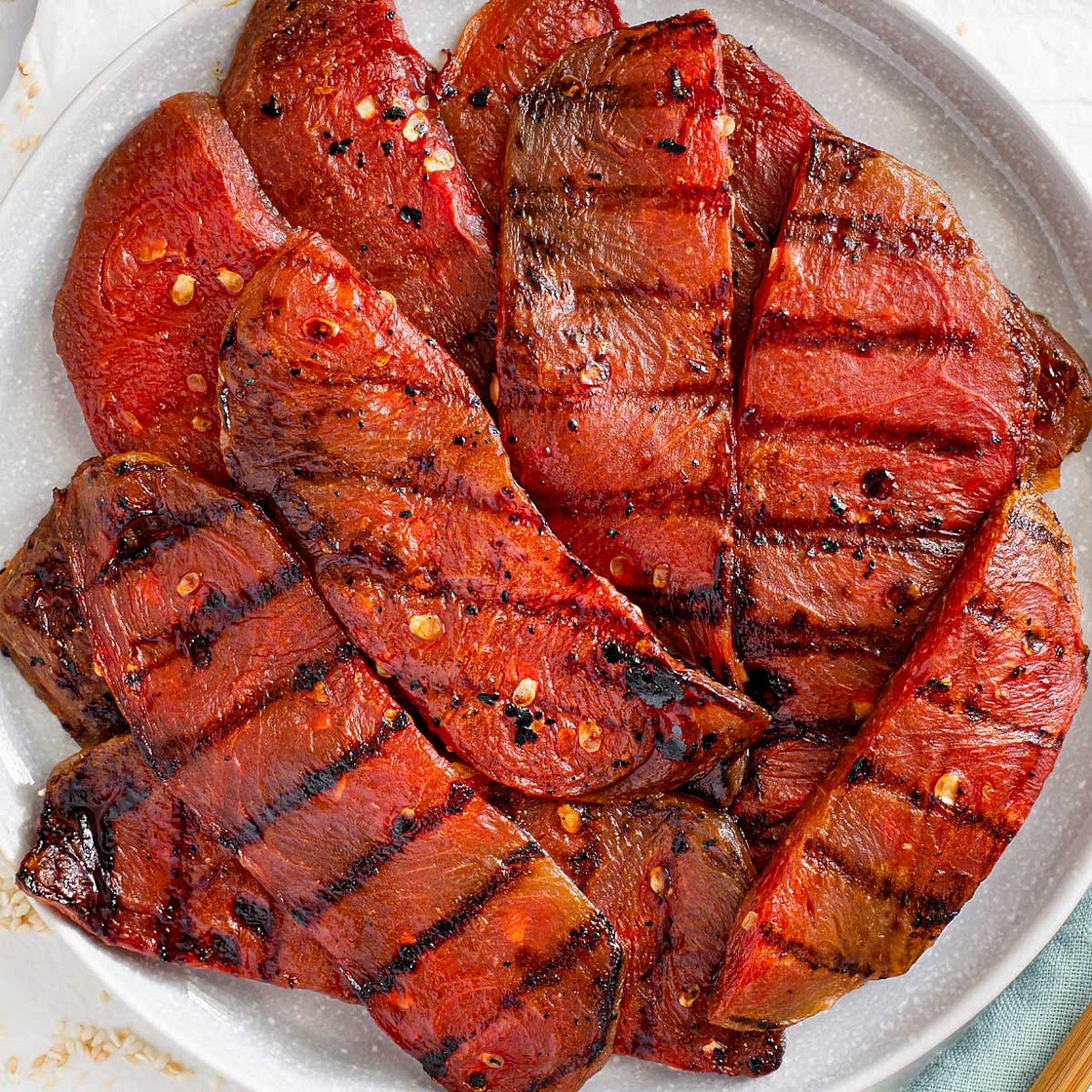Watermelon "Tuna" Steaks To Blow Your Mind!