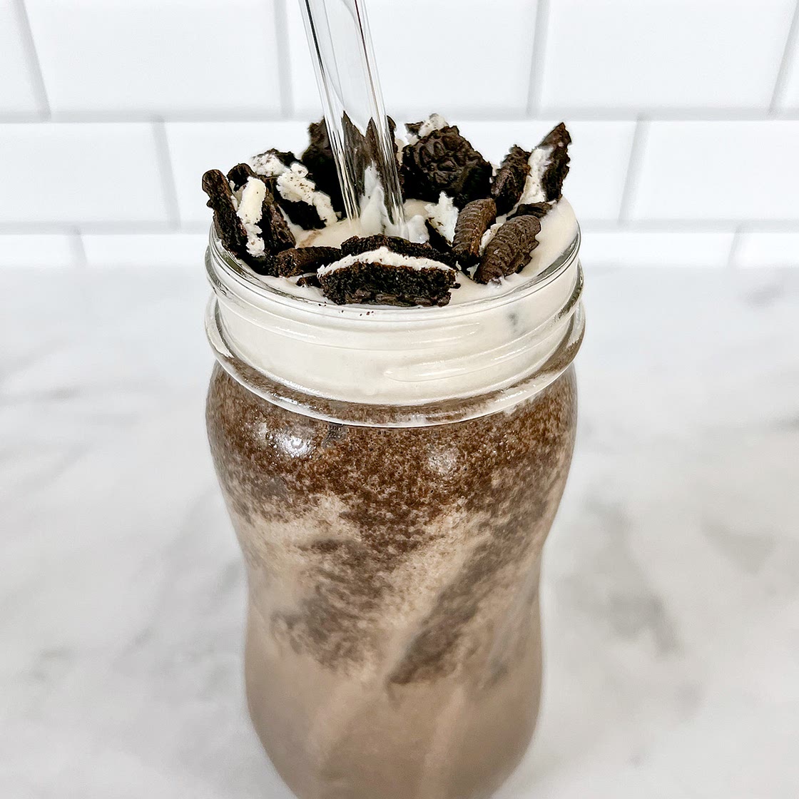 Oreo Milkshake without Ice Cream