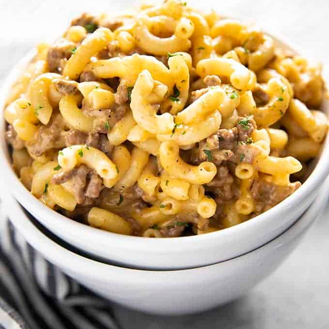 One Pot Homemade Hamburger Helper