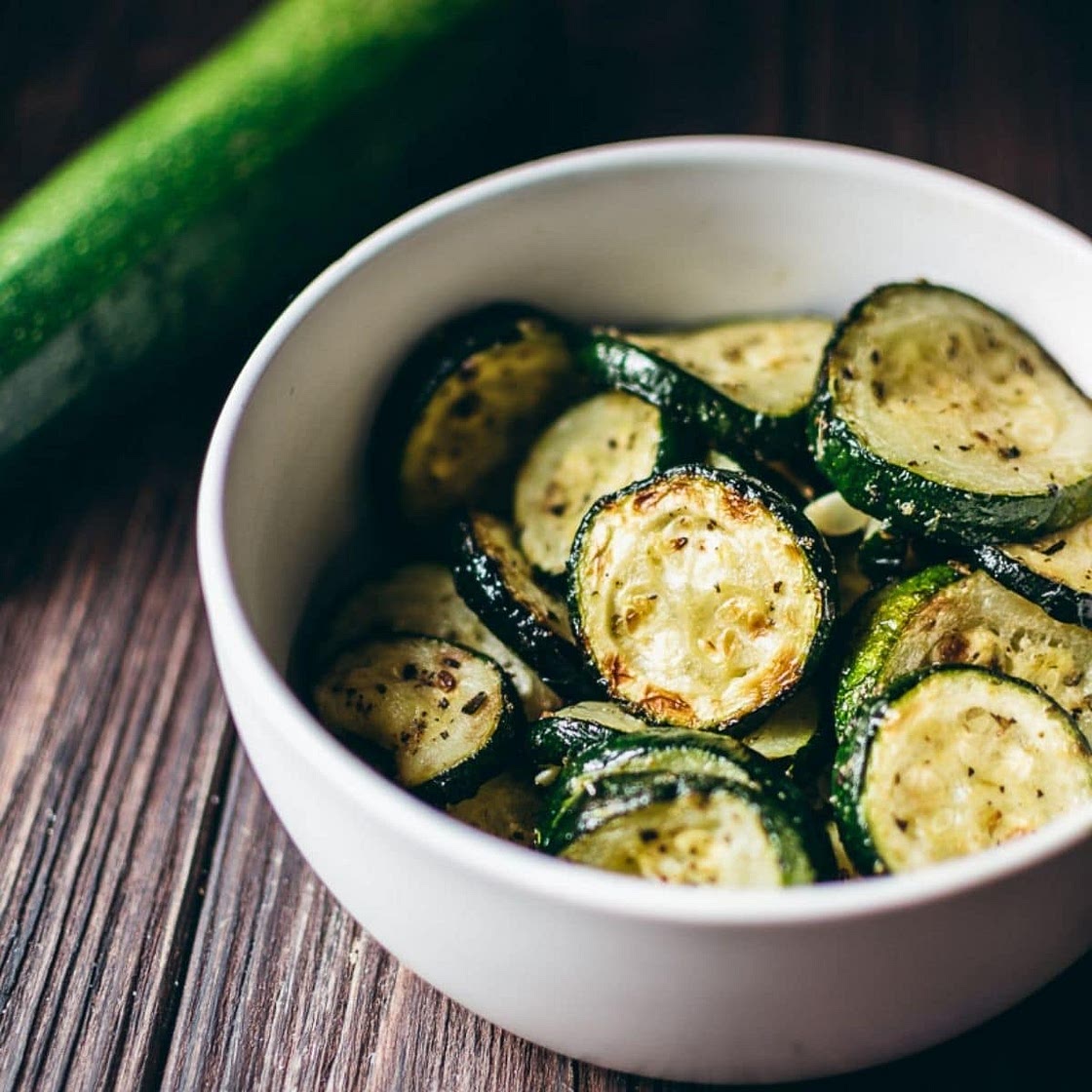 Easy + Crispy Air Fryer Zucchini Recipe
