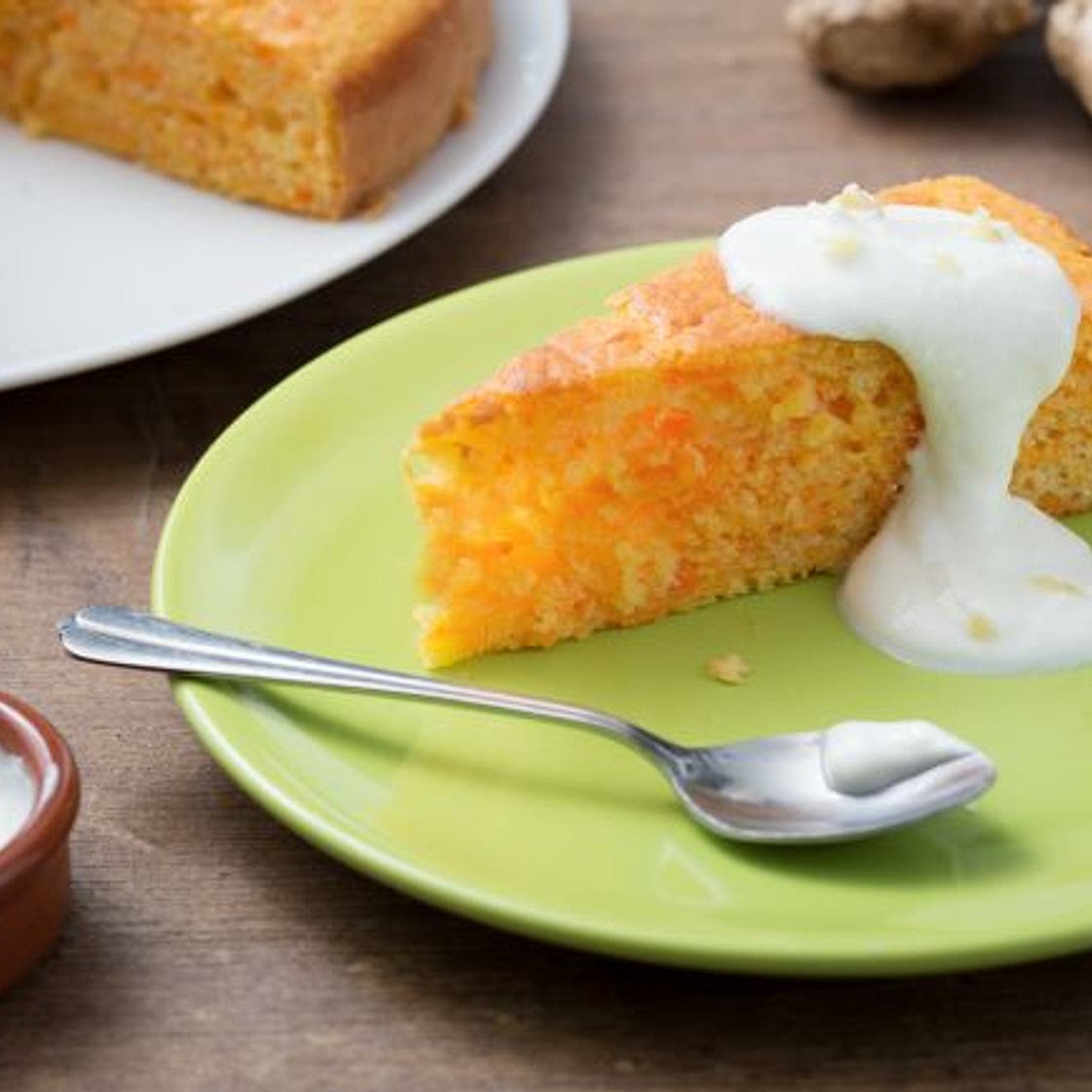 Torta carote e yogurt
