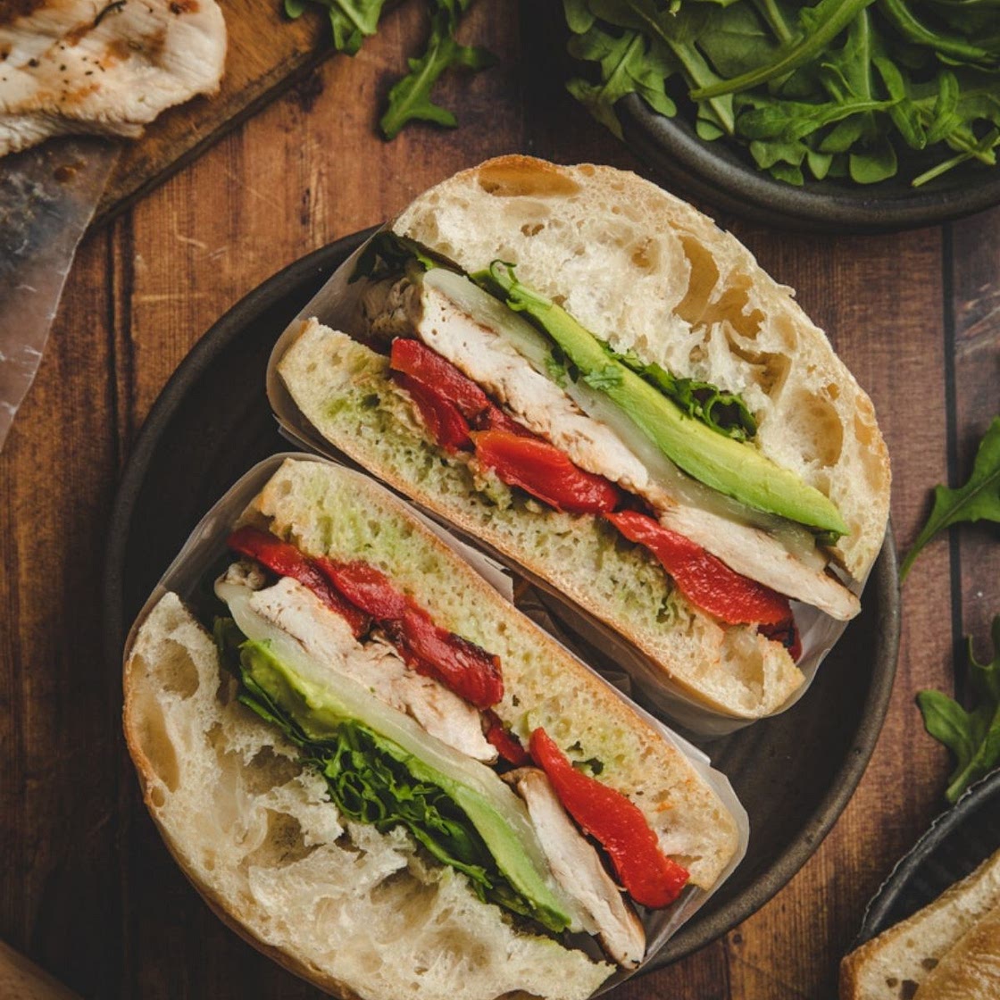 Tuscan Turkey Sandwich