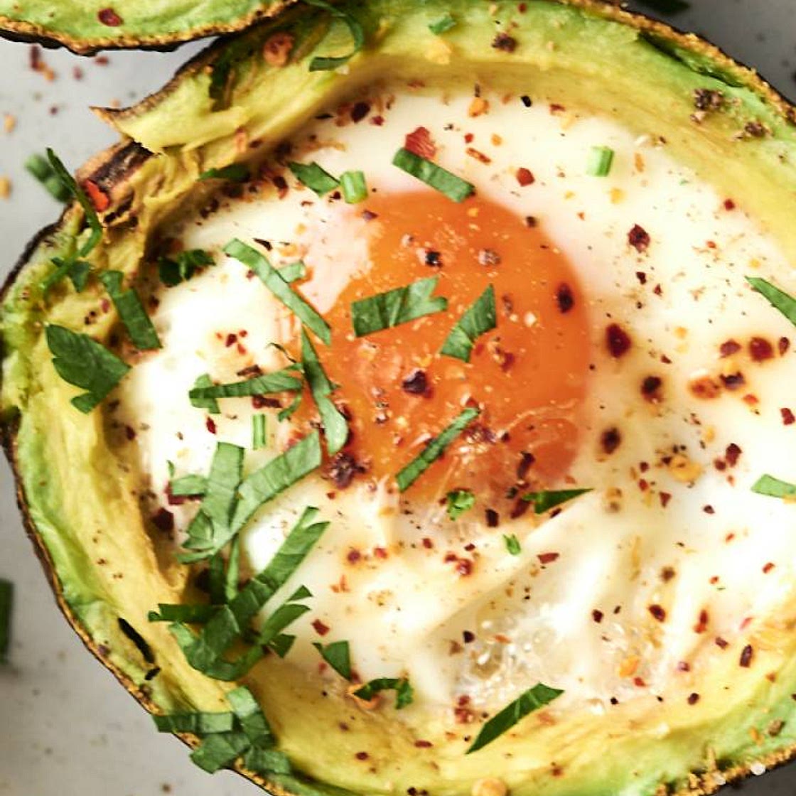 Avocado Baked Eggs