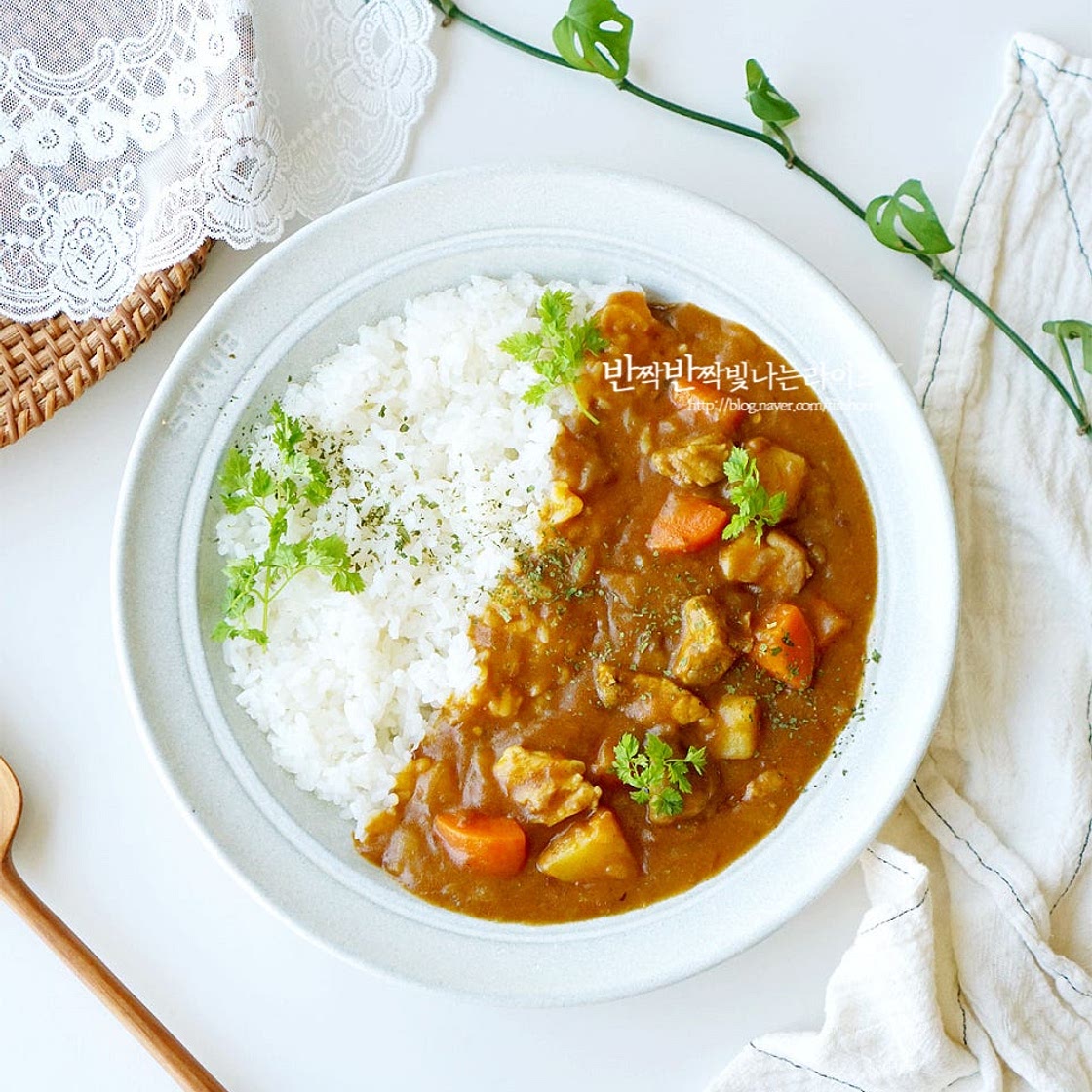 돼지고기 카레 맛있게 만드는법 고체 카레 재료 레시피 카레라이스 만들기