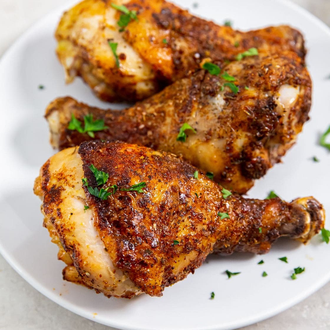 Air Fryer Blackened Chicken Drumsticks