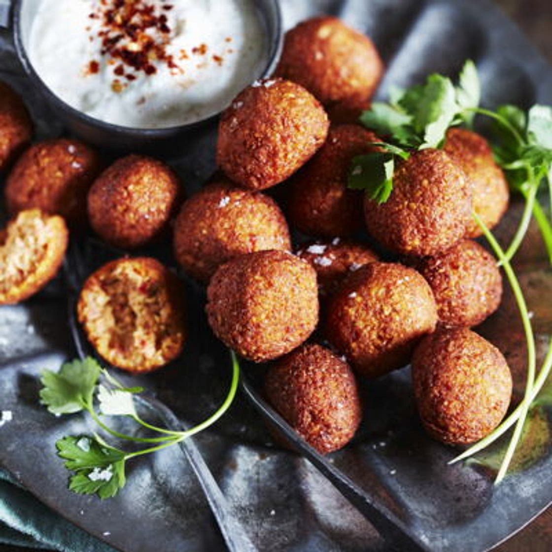 Falafel au four