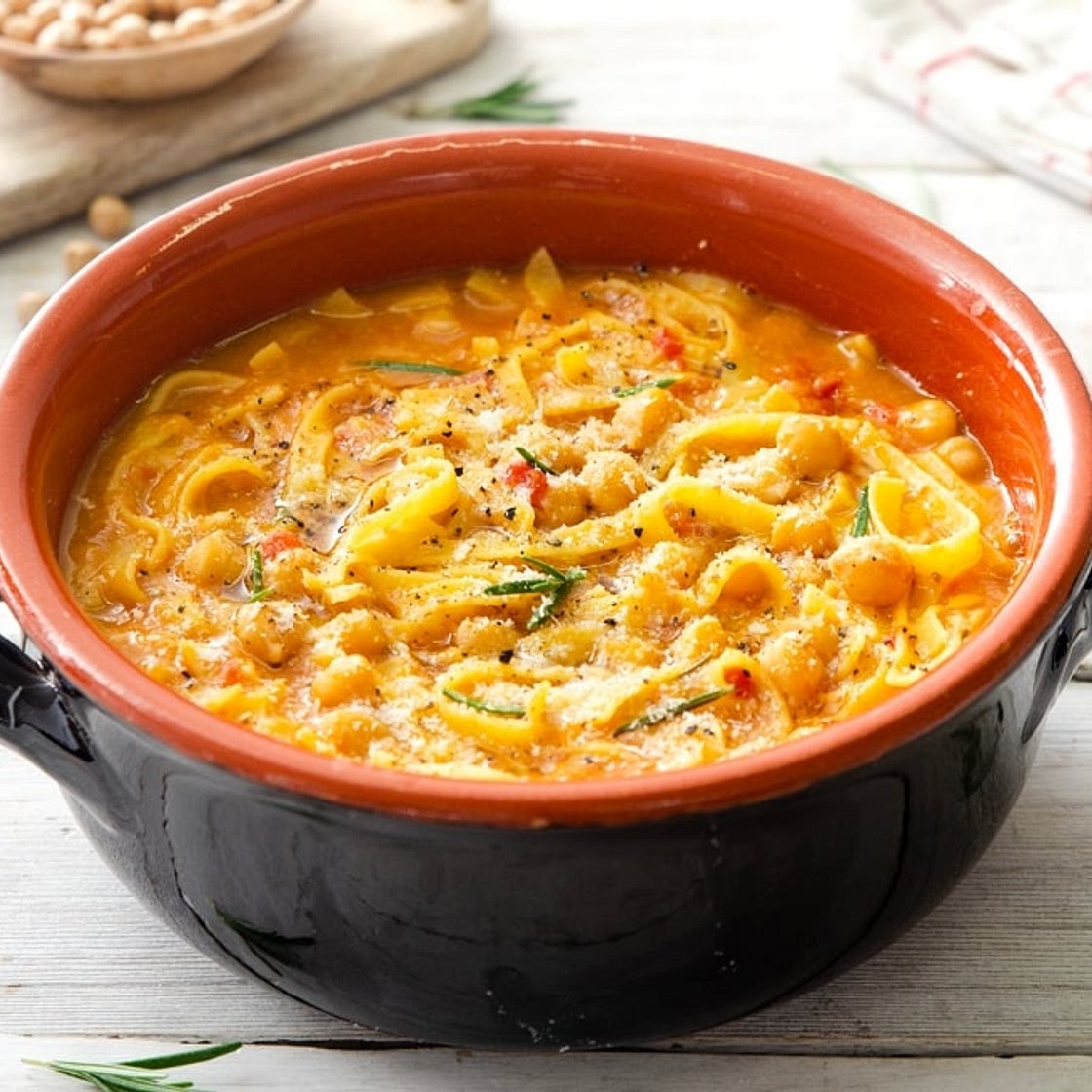 Pasta e ceci alla toscana