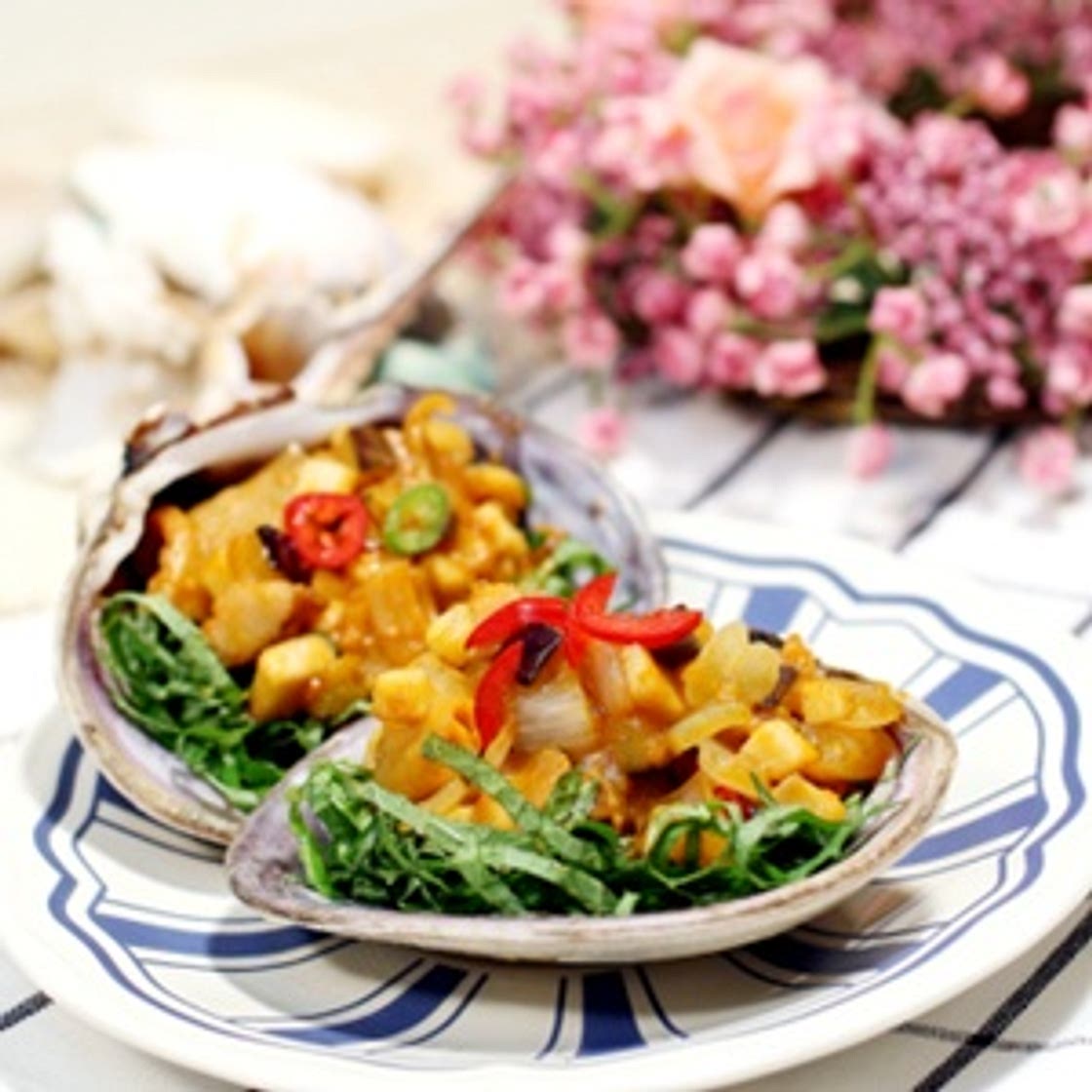 개조개쌈장볶음