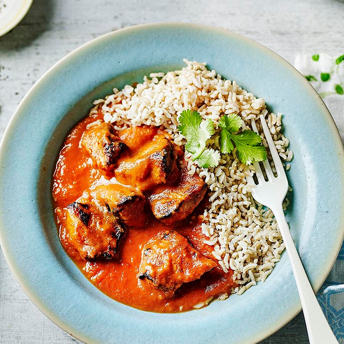 Low-fat chicken tikka masala