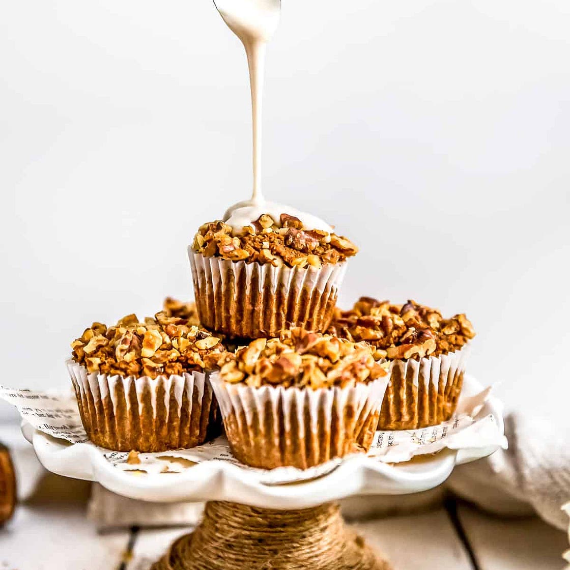 Healthy Vegan Pumpkin Muffins