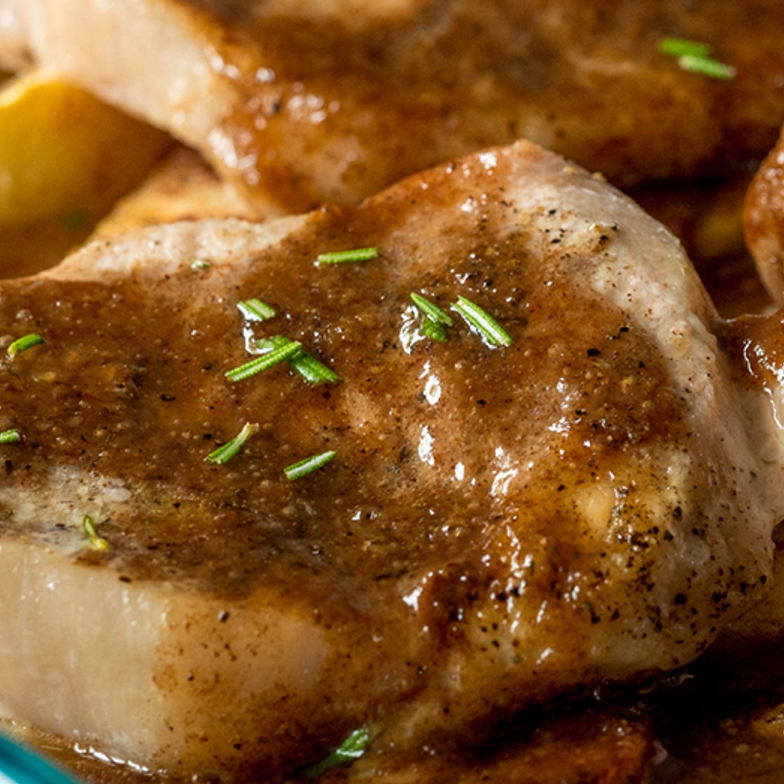 Apple Pork Chop Bake