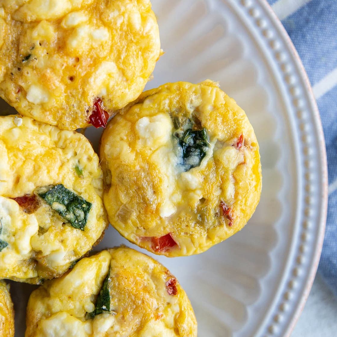 Chicken & Spinach Egg Cups