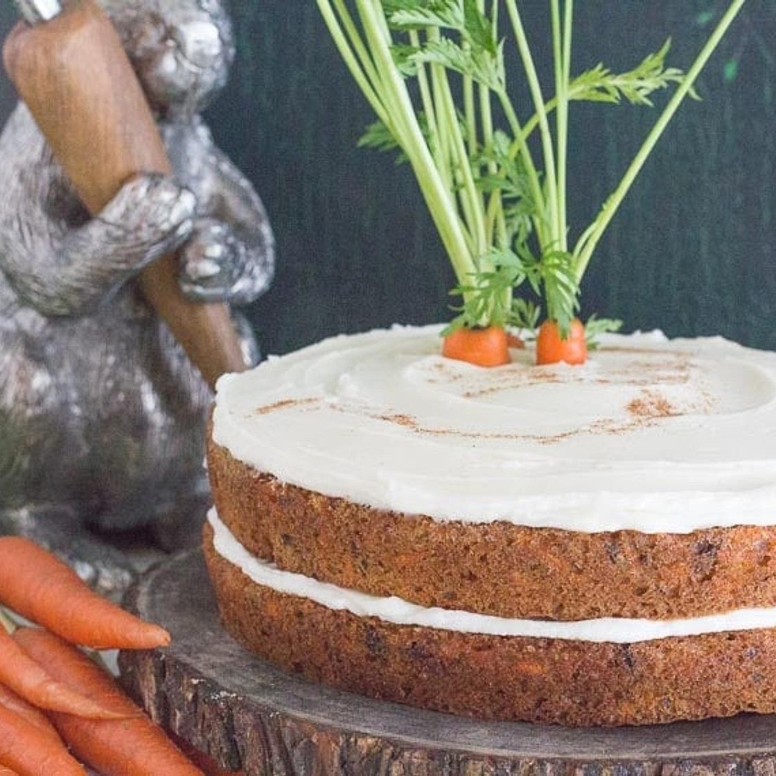 Low FODMAP Carrot Cake