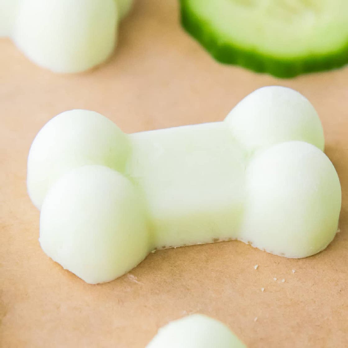 Yogurt Cucumber Dog Treats