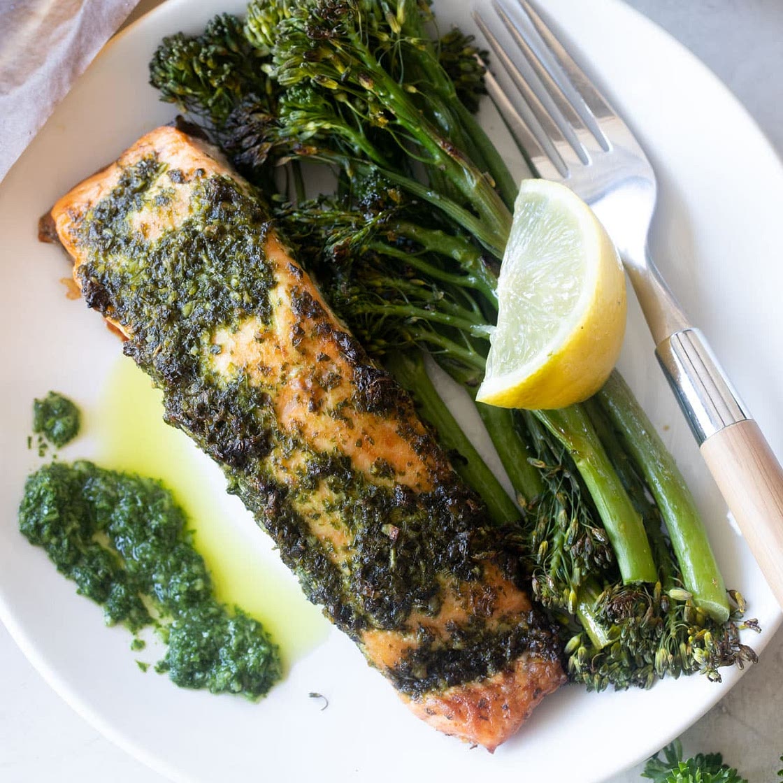 Chimichurri Salmon Recipe
