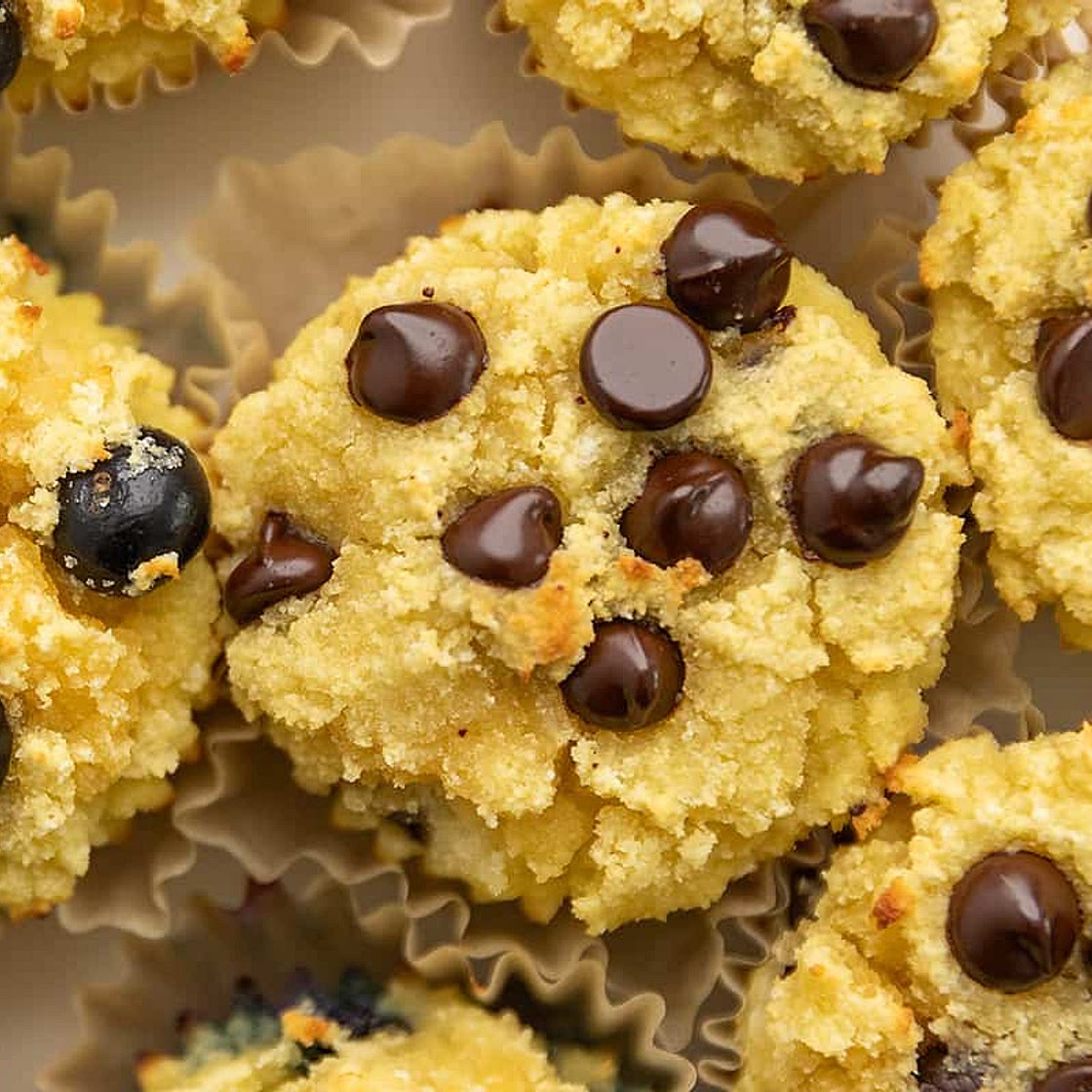 Keto Muffins (2 Flavors) with Coconut or Almond Flour