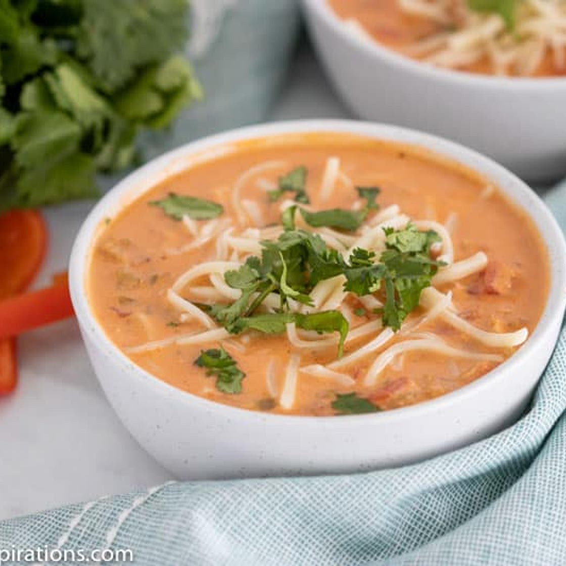 Creamy Keto Mexican Soup Recipe