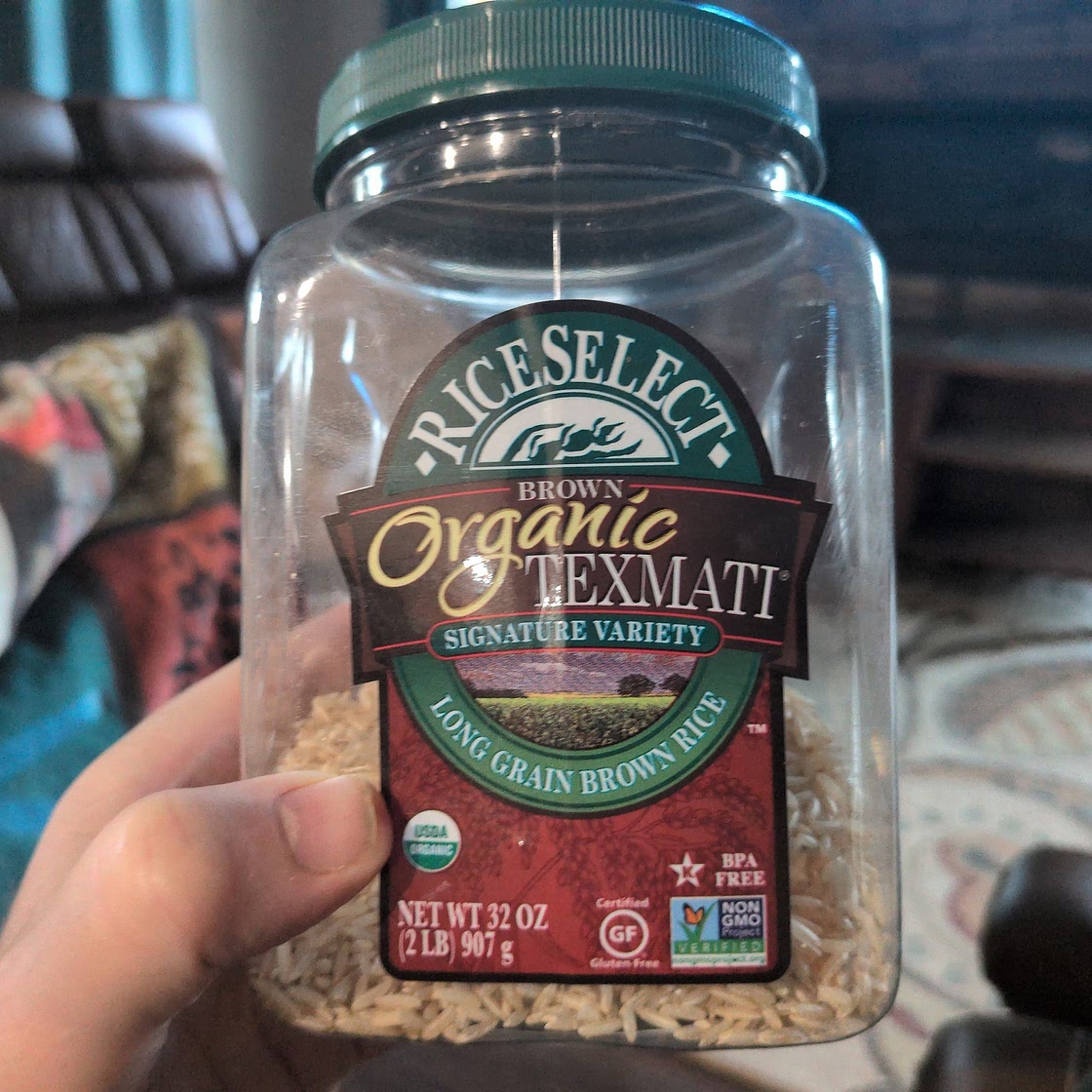 Brown, Texmati or Natures Blend Rice (edit)