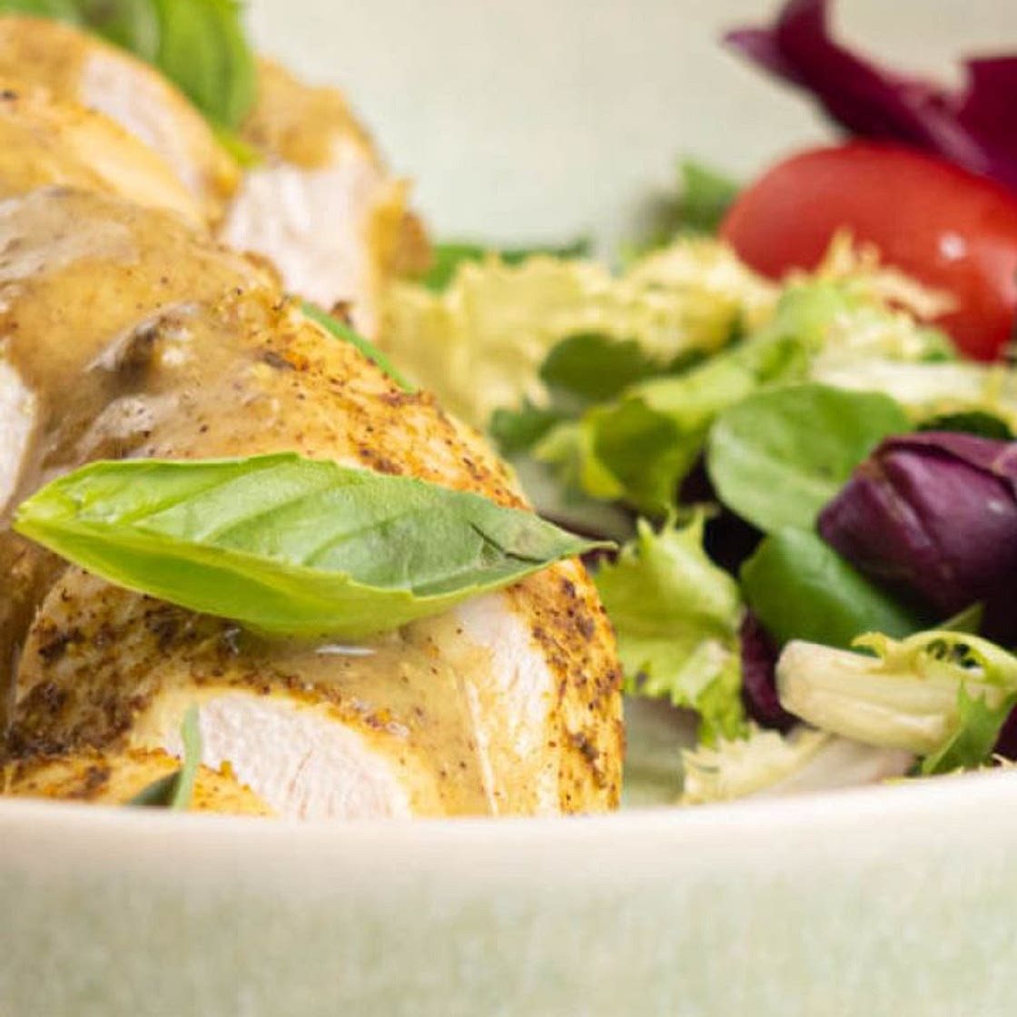 Slow Cooker Coconut Basil Chicken