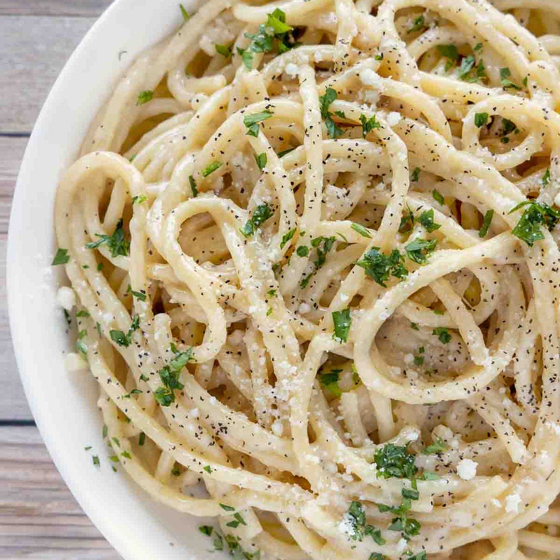 Authentic Cacio e Pepe