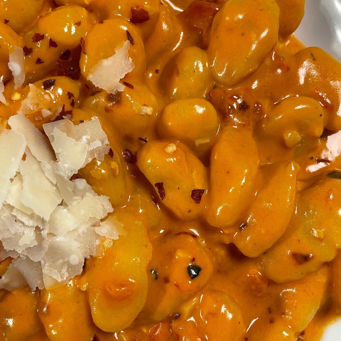 Spicy Gnocchi with Roasted Red Peppers