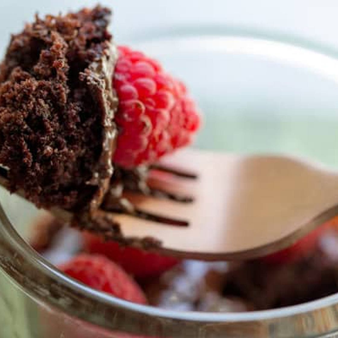 Wacky Chocolate Mug Cake