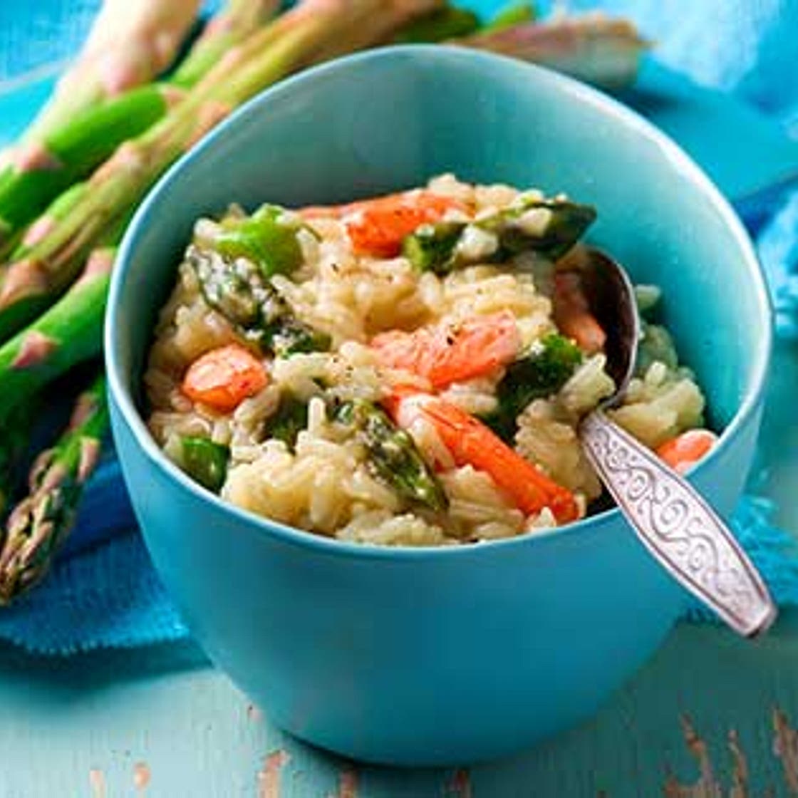 Asparagus and Shrimp Risotto