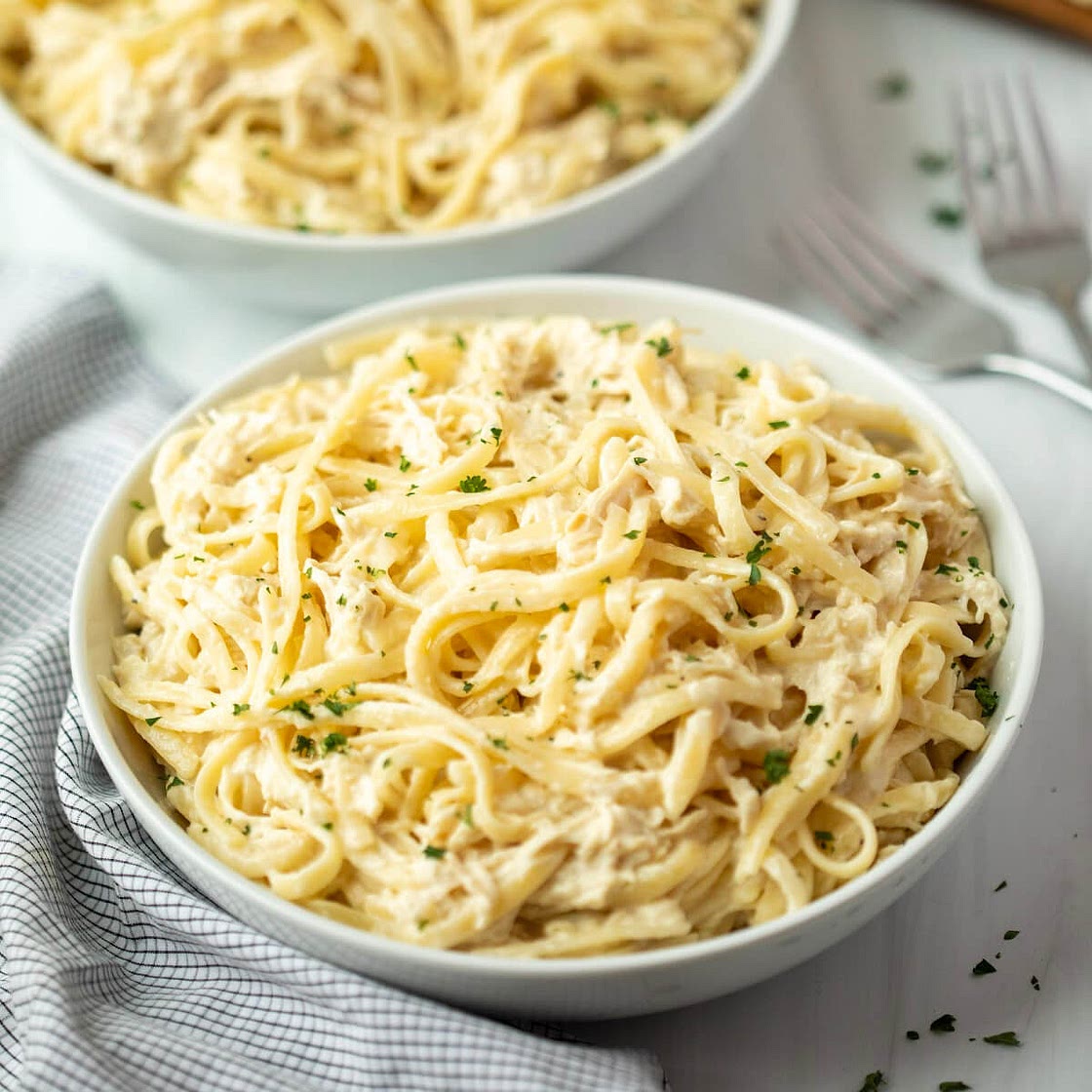 Instant Pot Chicken Alfredo Recipe