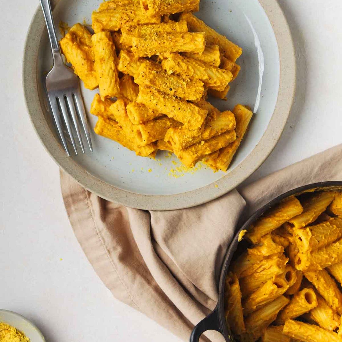 Vegan Pumpkin Mac n Cheese