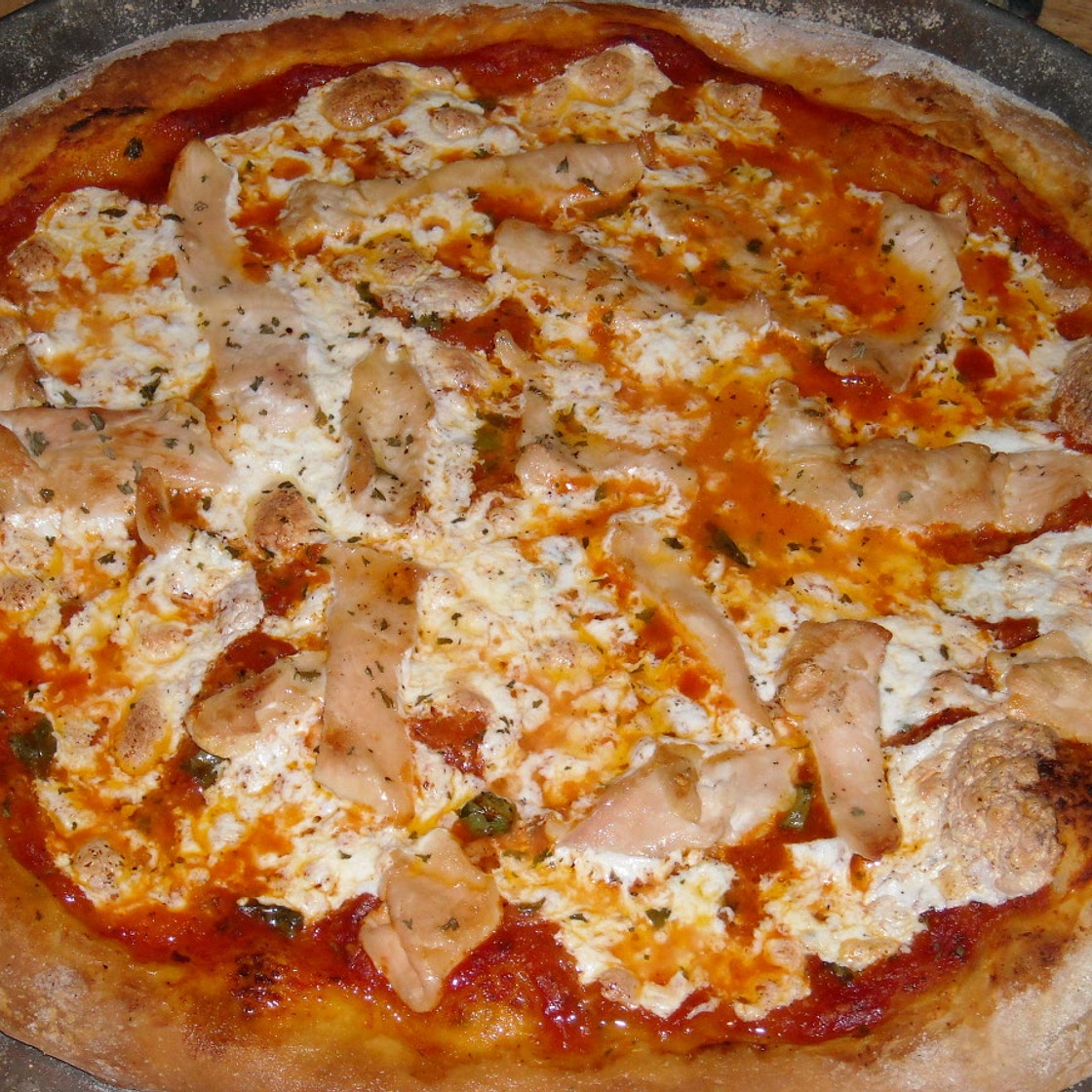 Tuscan Chicken Pizza