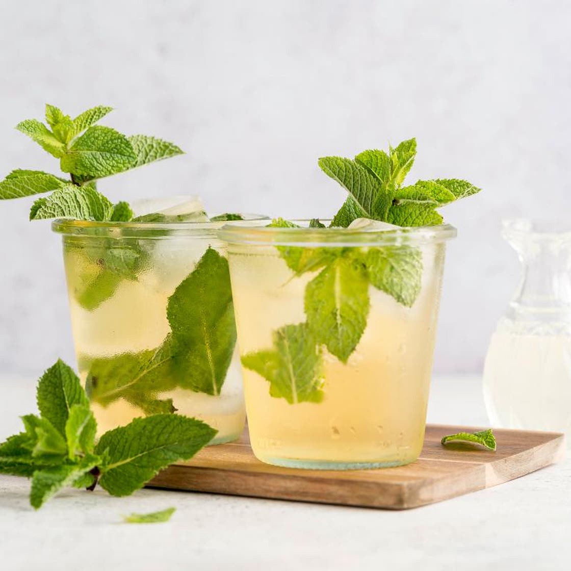 Thai-Eistee mit Grüntee