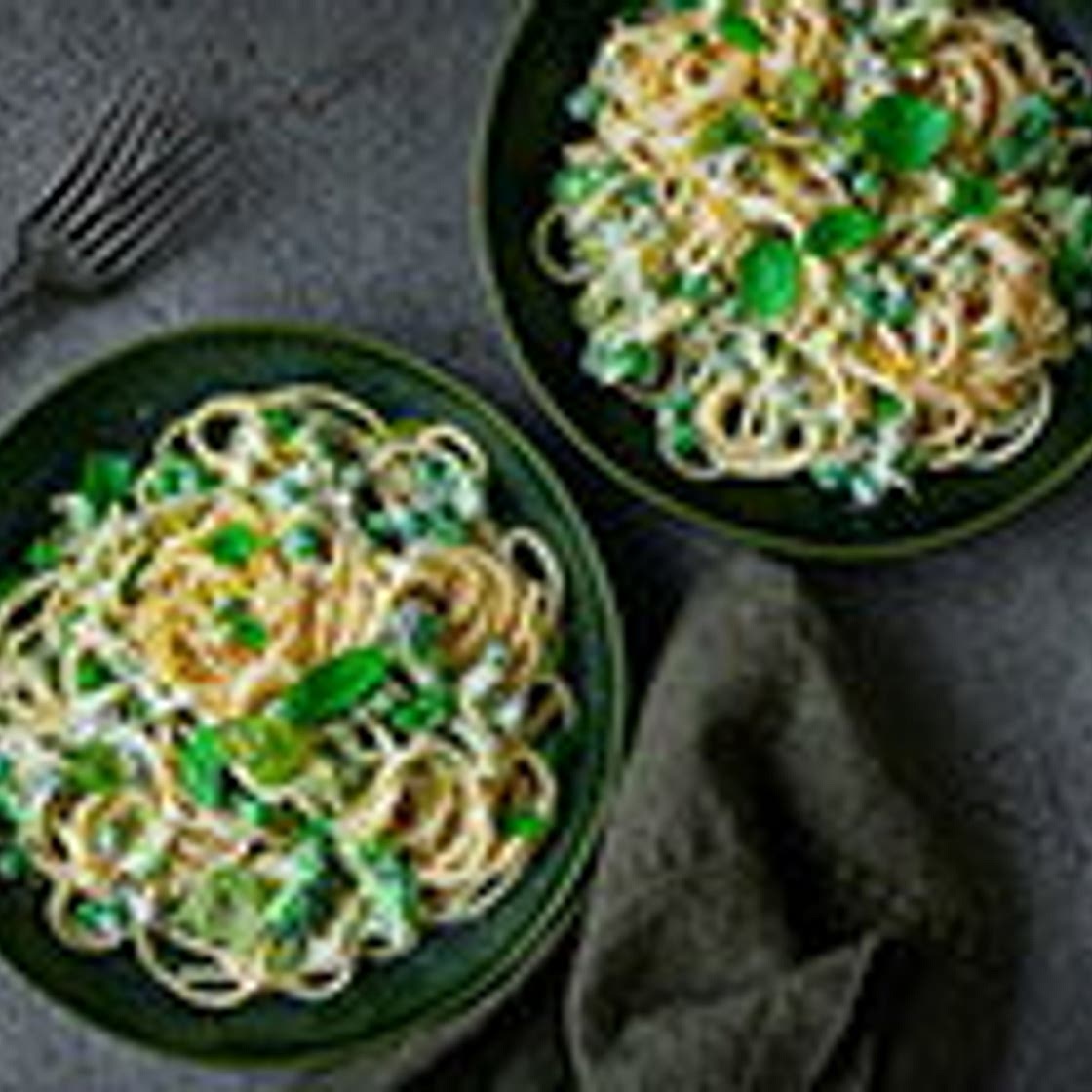 Zesty ricotta and broccoli spaghetti
