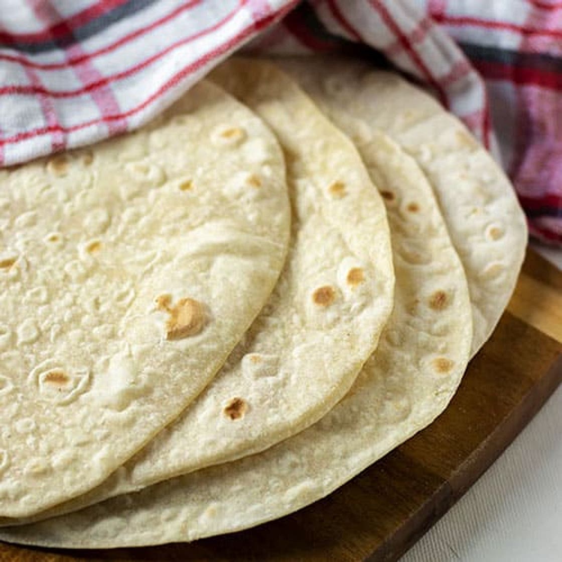 Homemade Flour Tortilla
